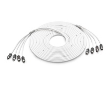 XMD-WHTAIC4-25; 4-ch Twisted-Pair Marine Audio Interconnect w/ Molded Connectors - 25 ft. / 7.62 m