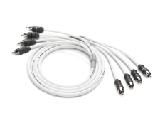 XMD-WHTAIC4-6; 4-ch Twisted-Pair Marine Audio Interconnect w/ Molded Connectors - 6 ft. / 1.83 m