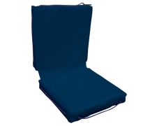 Buoyant Deck Cushion, double, blue