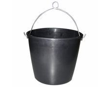 Marine bucket,7,5L,rubber,black