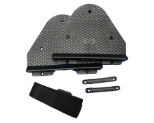 Bracket for Battery Box/Fuel Tank, w/Strap 1,50m