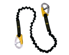 Safety Line Life-Link, double, elastic, ISO 12401, L 100-180cm
