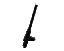 MICRO LED Pole Light, Folding 60cm, White Light, Black
