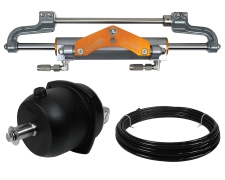 Hydraulic Steering System LS 3500 PRO. For Outboard Motors up to 350 HP / Port to Starboard : 6.5 turns.