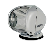 Marinco Spotlight 100W 12V/24V Chrome including Remote SPLR-2
