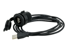Marinco 6ft USB Extension Cable With Weatherproof Cap
