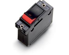 Mastervolt Circuit Breaker Rocker, single pole, red 1A