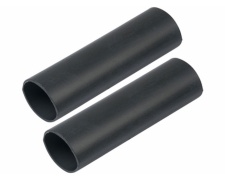 1" BLK HEAVY WALL SHRINK 12""" PCS