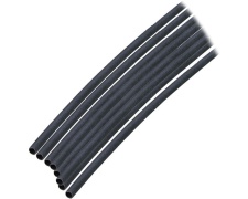 1/8" X 12""" BLACK HEAT SHRINK
