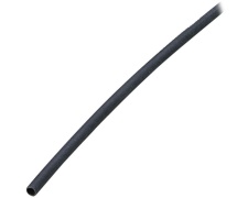 1/8" X 48""" BLACK HEAT SHRINK