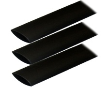 1" X 6""" BLACK HEAT SHRINK