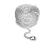 Anchor line stainless thimble white 14mm 40m