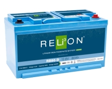 RELiON 12.8V 80Ah DIN 4SC LiFePO4 Battery