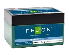 RELiON 12.8V 22Ah TBAR-LiFePO4 Battery