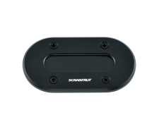 DS-LP-MULTI-BLK Low Profile Cable Seal, Anodised Aluminium - Black