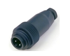 Cable plug 2-pin (male); watertight