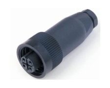 Cable socket 4-pin (female); watertight