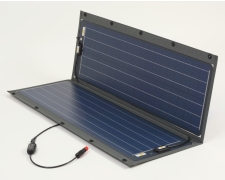 Solar panel; RX 22052 120 Wp, 9mm eyelets,dark grey; 1106x826 (431) mm, 12V