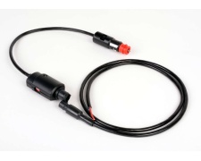 FOX-062 Plug-in regulator 6,6A 12/24V 3-color LED, incl. adapter cable