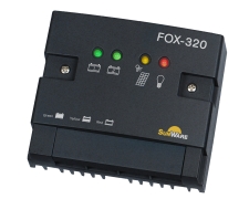 FOX-320 LED, 20A, 12V/24V; 2 Batt, over- +discharge protection