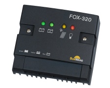 FOX-320 LED, 20A, 12V/24V; 2 Batt, over- +discharge protection