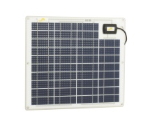 Solar panel; SW 20163, 30 Wp; 481 x 426 x 6mm, 12V