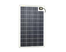 Solar panel; SW 20165, 60 Wp; 481 x 772 x 6 mm, 12V