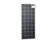 Solar panel; SW 20166, 80 Wp; 481 x 1119 x 6mm, 12V