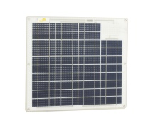 Solar panel; SW 40163, 30 Wp; 481 x 426 x 6mm, 12V