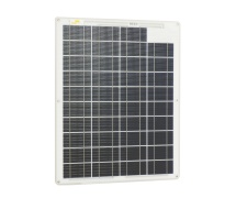 Solar panel; SW 40164, 42 Wp; 481 x 599 x 6 mm, 12V