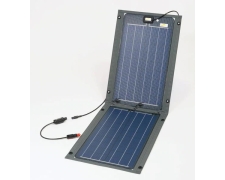 Solar panel; RX 21052 60 Wp, 9mm eyelets, dark grey; 1265x429 mm, 12V