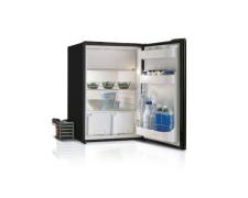 C130LA, Single door refrigerator + holding plate - GREY -, 130L, 12/24Vdc, External