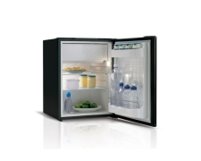 C60iA, Single door refrigerator + holding plate- BLACK -, 60L, 12/24Vdc, Internal