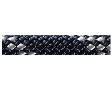 LEECH LINE, 4mm, navy-blue/silver