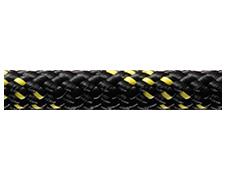 DINGHY LIGHT, 8mm, black/yellow