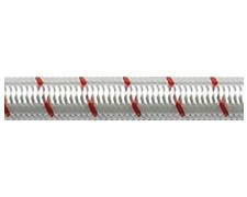 SHOCK-CORD; 10,0mm; white/red