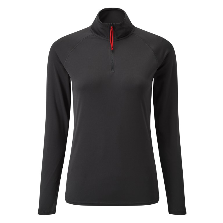 Women's UV Tec Long Sleeve Zip Tee