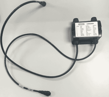Navico Dual 9-Pin Wiring Block Sonar Adapter