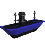 Navico StructureScan® 3D viena nerūsējošā tērauda caurkorpusa devējs