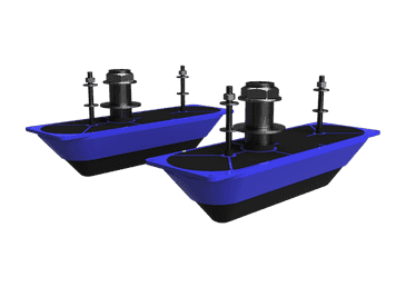 Navico StructureScan® 3D roostevabast terasest läbi kere topeltandurid