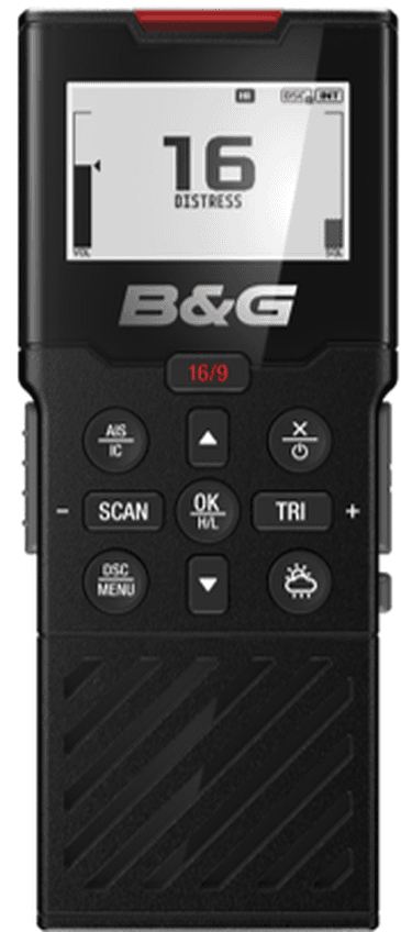 B&G VHF belaidis ragelis, DSC, H60