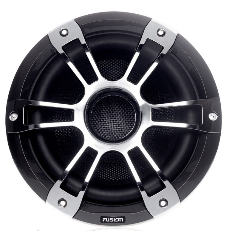 10" Signature Series Subwoofer Sports Chrome and Grey with LED, SG-SL101SPC