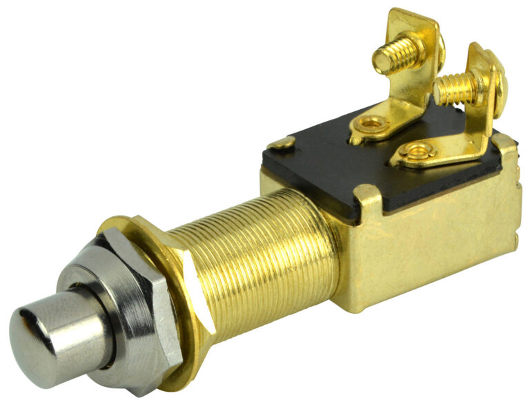 BEP SWITCH-PUSH/B MOM-RECESSED