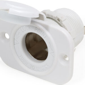 Blue Sea Systems 12VDC DASH SOCKET WHT