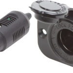 Blue Sea Systems 12 V DC pistik koos paneelipesaga 1010/1011