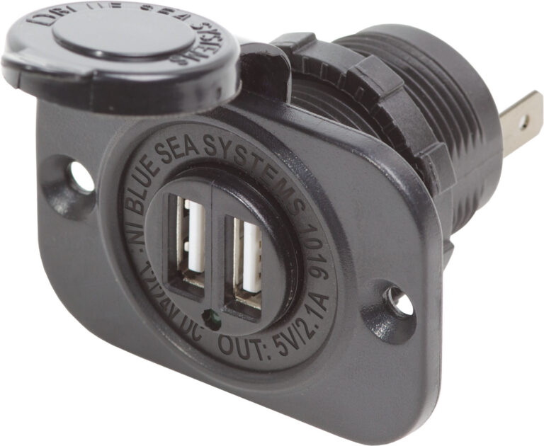 Blue Sea Systems 12VDC SOCKET DUAL USB OUTPUT 5V 2.1A