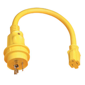Marinco ADAPTER,W/LED LIGHT