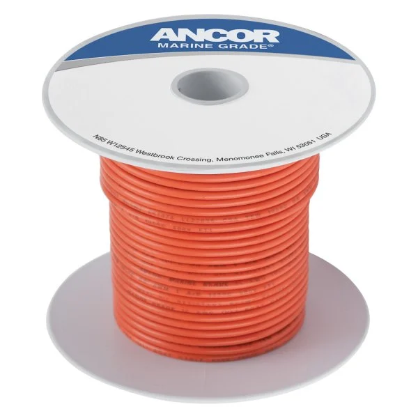 Ancor 1000´ #12 oranž tinatatud vaskjuhe