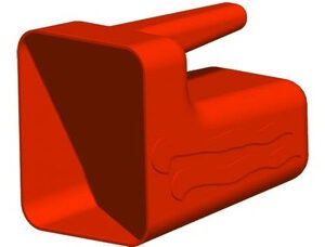 Bailer for water removing, 2,5lt, 158x128x215mm, orange