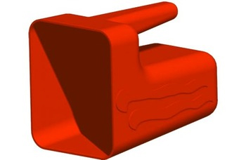 Bailer for water removing, 2,5lt, 158x128x215mm, orange